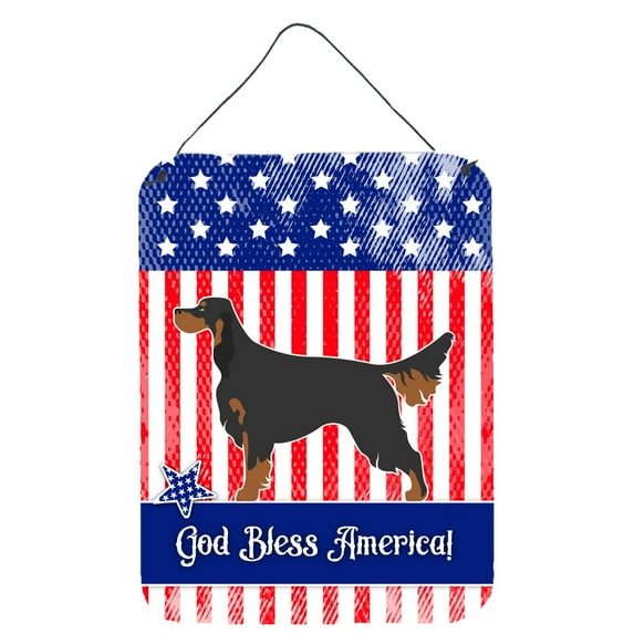 Carolines Treasures BB8355DS1216 Gordon Setter American Wall or Door Hanging Prints 12x16 multicolor
