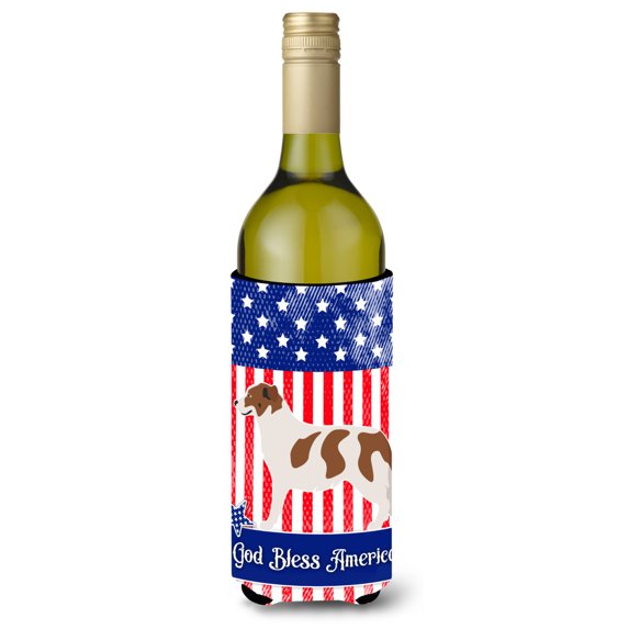 Carolines Treasures BB8415LITERK Aidi Atlas Mountain Dog American Wine Bottle Beverge Insulator Hugger Wine Bottle