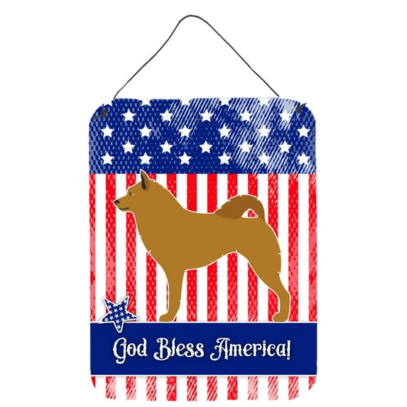 Carolines Treasures BB8424DS1216 Finnish Spitz American Wall or Door Hanging Prints 12x16 multicolor