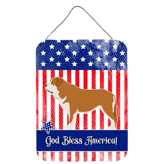 Carolines Treasures BB8430DS1216 Mastin Epanol Spanish Mastiff American Wall or Door Hanging Prints 12x16 multicolor