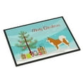 thumbnail image 1 of Icelandic Sheepdog Christmas Door Mat, 1 of 4