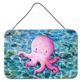 thumbnail image 1 of Carolines Treasures BB8522DS812 Octopus Wall or Door Hanging Prints 8HX12W multicolor, 1 of 1