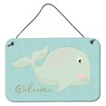 thumbnail image 1 of Carolines Treasures BB8533DS812 Whale Welcome Wall or Door Hanging Prints  8x12 multicolor, 1 of 1