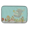 thumbnail image 1 of Frog Fish Scene Dish Drying Mat, 1 of 7