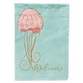 thumbnail image 1 of Carolines Treasures BB8576GF Jelly Fish Welcome Flag Garden Size  Small multicolor, 1 of 2