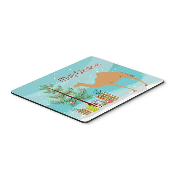 Carolines Treasures BB9184MP Arabian Camel Dromedary Christmas Mouse Pad Hot Pad or Trivet Teal Large multicolor
