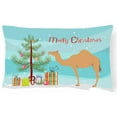 thumbnail image 1 of Carolines Treasures BB9184PW1216 Arabian Camel Dromedary Christmas Canvas Fabric Decorative Pillow, Teal, 12H x16W,, 1 of 3