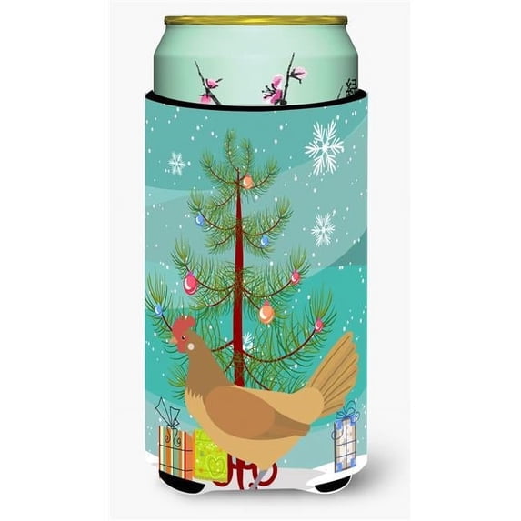 Carolines Treasures BB9199TBC Frisian Friesian Chicken Christmas Tall Boy Beverage Insulator Hugger