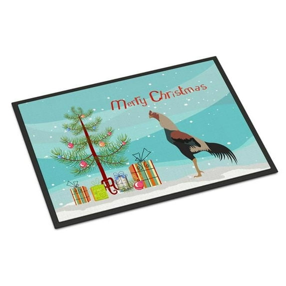 Carolines Treasures BB9205JMAT Kulang Chicken Christmas Indoor or Outdoor Mat, 24 x 36 in.