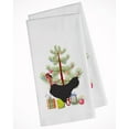 thumbnail image 1 of Carolines Treasures BB9206WTKT Naked Neck Chicken Christmas White Kitchen Towel Set of 2 Dish Towels Teal 19 X 25", 1 of 3