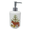 thumbnail image 1 of Carolines Treasures BB9215SOAP 7 x 3.5 in. Unisex Irish Donkey Christmas Ceramic Soap Dispenser, Teal, 1 of 1