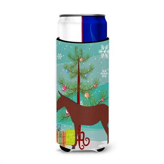 Carolines Treasures BB9217MUK Hinny Horse Donkey Christmas Michelob Ultra Hugger for Slim Cans