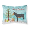thumbnail image 1 of Carolines Treasures BB9222PILLOWCASE Catalan Donkey Christmas Fabric Standard Pillowcase Teal Standard multicolor, 1 of 2