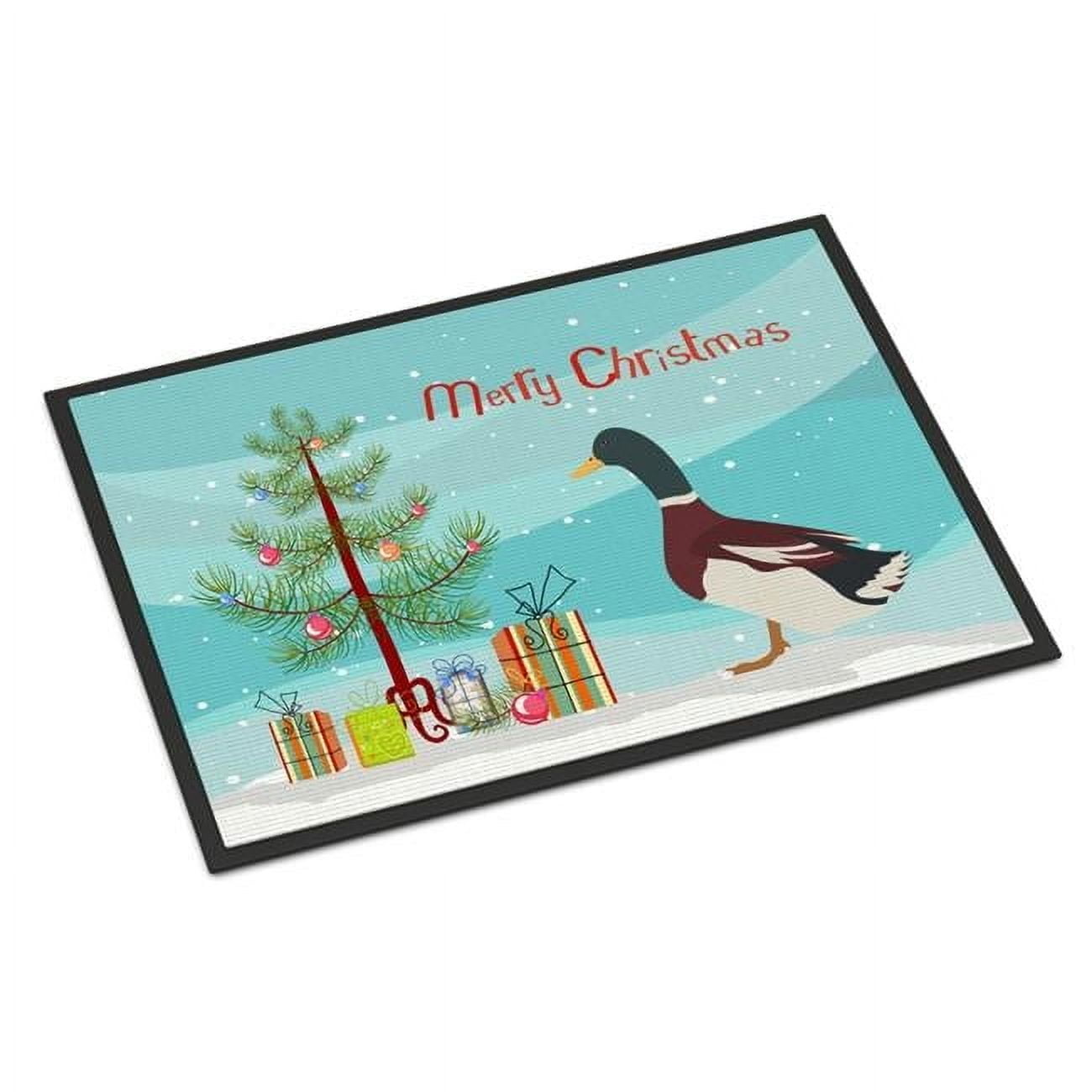 Rouen Duck Christmas Door Mat