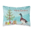 thumbnail image 1 of Rouen Duck Christmas Canvas Fabric Decorative Pillow, 1 of 3