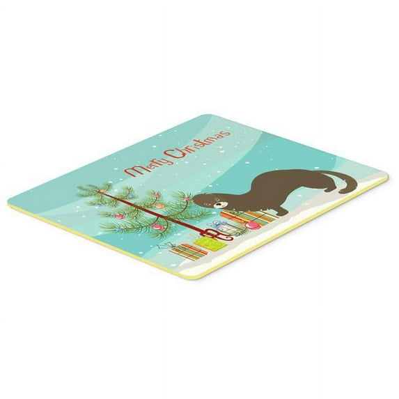 Carolines Treasures BB9235CMT Russian or European Mink Christmas Kitchen or Bath Mat - 20 x 30 in.