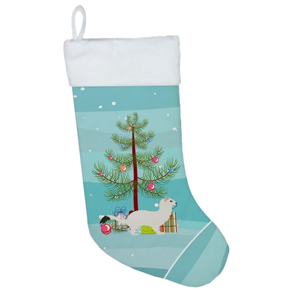 Stoat Short-tailed Weasel Christmas Christmas Stocking