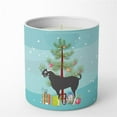 thumbnail image 1 of Carolines Treasures BB9251CDL 3.75 x 3.25 in. Unisex Black Bengal Goat Christmas 10 oz Decorative Soy Candle, Teal, 1 of 5