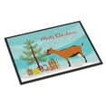 thumbnail image 1 of Caroline's Treasures BB9255JMAT Oberhasli Goat Christmas Door Mat, Indoor Rug or Outdoor Welcome Mat 24x36 Doormat ,, 1 of 4