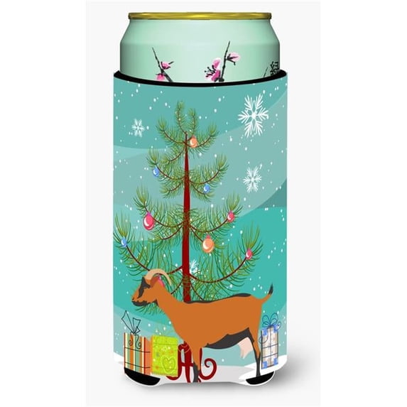 Carolines Treasures BB9255TBC Oberhasli Goat Christmas Tall Boys Beverage Insulator Hugger