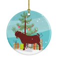 thumbnail image 1 of Carolines Treasures BB9258CO1 Kalahari Red Goat Christmas Ceramic Ornament, 1 of 2