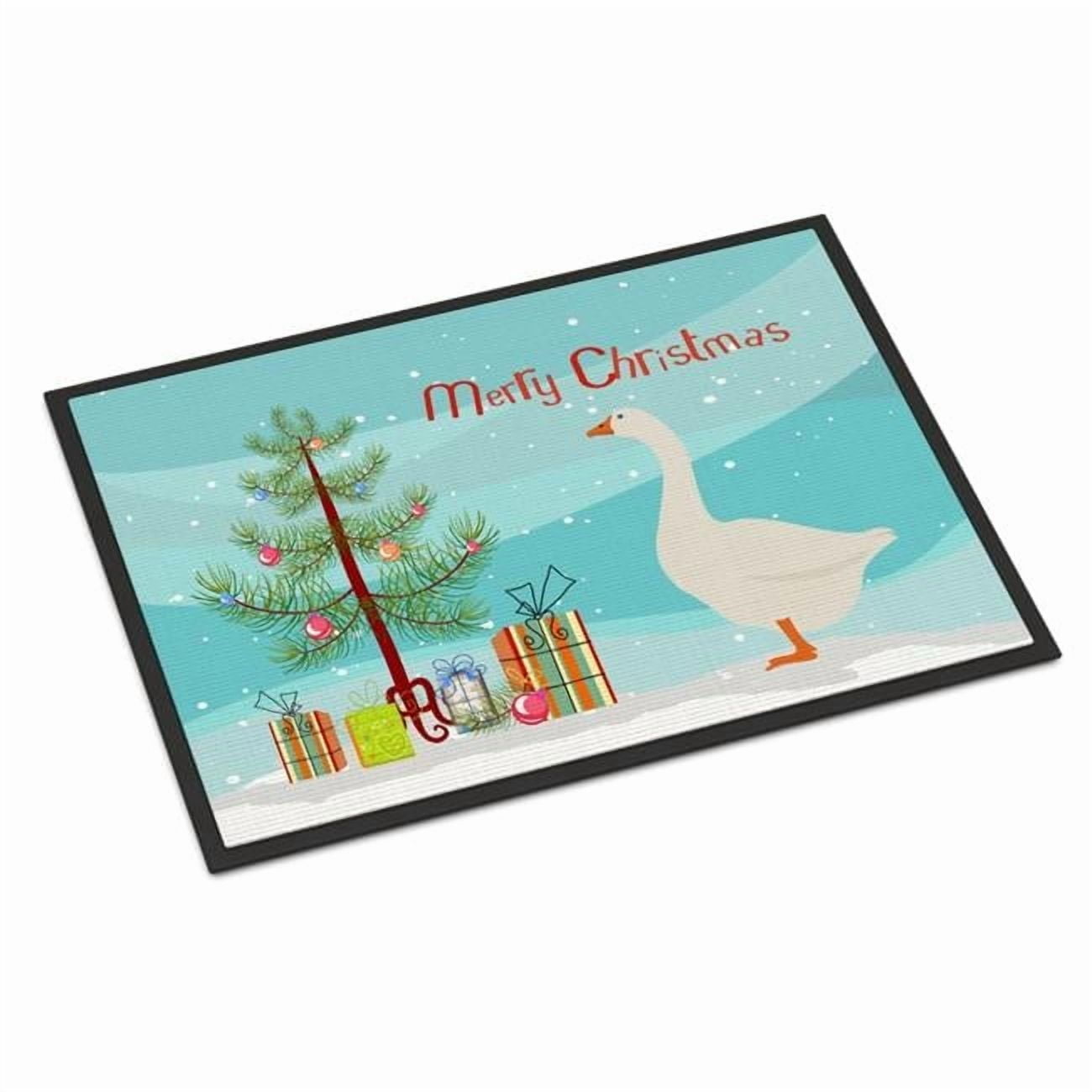 Carolines Treasures BB9259JMAT Embden Goose Christmas Indoor or Outdoor Mat, 24 x 36 in.