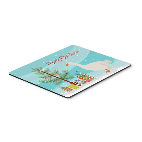Carolines Treasures BB9269MP Sebastopol Goose Christmas Mouse Pad Hot Pad or Trivet Teal Large multicolor