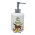 thumbnail image 1 of Carolines Treasures BB9276SOAP 7 x 3.5 in. Unisex Hannoverian Horse Christmas Ceramic Soap Dispenser, Teal, 1 of 1
