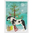 thumbnail image 1 of Cyldesdale Horse Christmas Garden Flag, 1 of 2