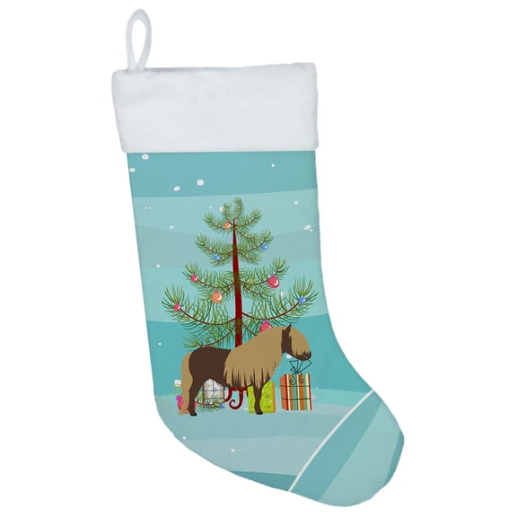 Carolines Treasures BB9281CS Shetland Pony Horse Christmas Christmas Stocking