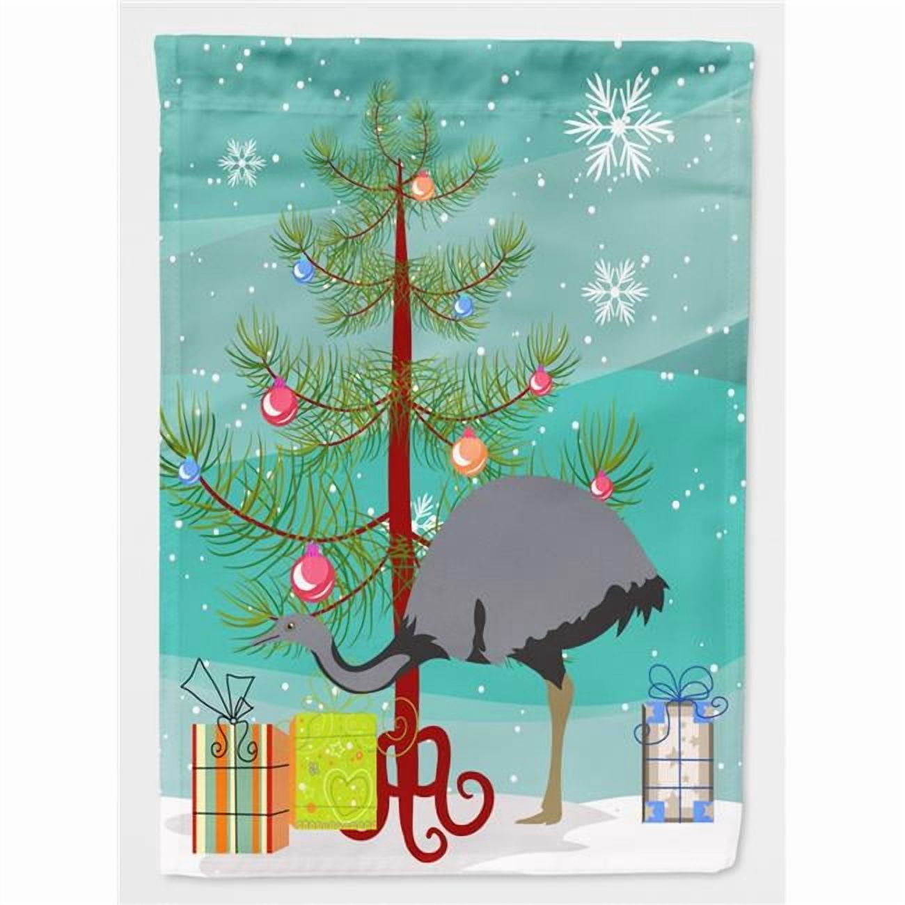 Caroline's Treasures BB9290CHF Rhea  Christmas Flag Canvas House Size , Large, multicolor