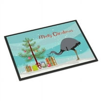 Caroline's Treasures BB9290JMAT Rhea  Christmas Door Mat, Indoor Rug or Outdoor Welcome Mat 24x36 Doormat , 36"L x 24"W,