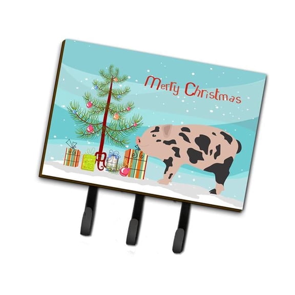Carolines Treasures BB9302TH68 Mini Miniature Pig Christmas Leash or Key Holder