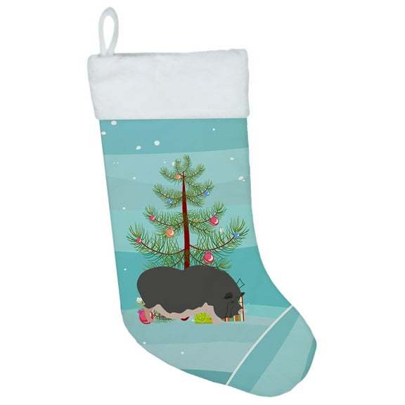 Carolines Treasures BB9308CS Vietnamese Pot-Bellied Pig Christmas Christmas Stocking