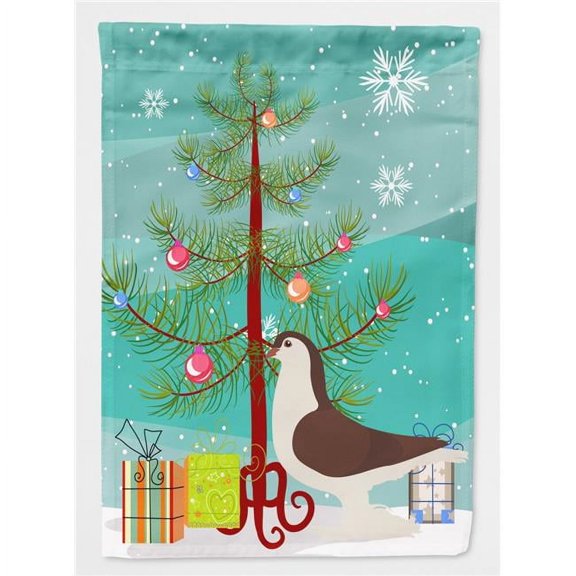 Large Pigeon Christmas Flag Canvas House Size