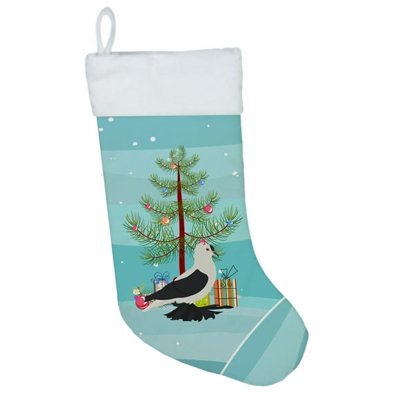 Carolines Treasures BB9313CS Saxon Fairy Swallow Pigeon Christmas Christmas Stocking Large multicolor