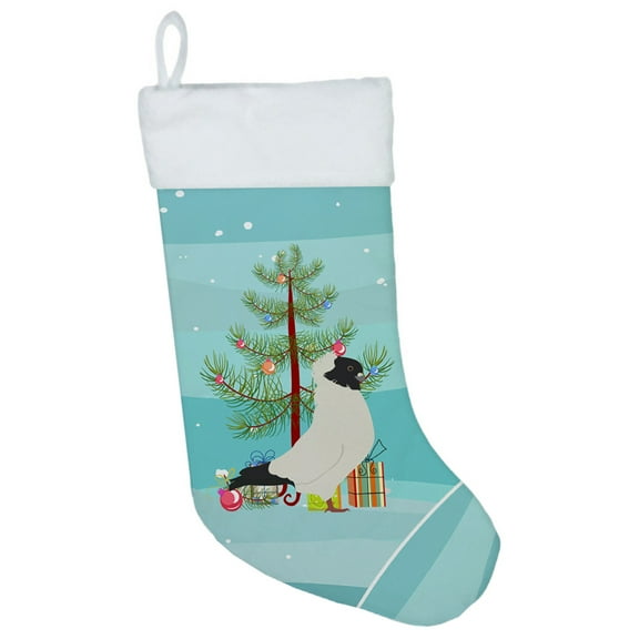 Carolines Treasures BB9319CS Nun Pigeon Christmas Christmas Stocking Large multicolor