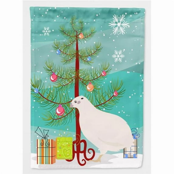 Caroline's Treasures BB9324GF Texas Quail Christmas Flag Garden Size , Small, multicolor