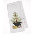 thumbnail image 1 of Carolines Treasures BB9337WTKT Herwick Sheep Christmas White Kitchen Towel Set of 2 Dish Towels Teal 19 X 25" multicolor, 1 of 3