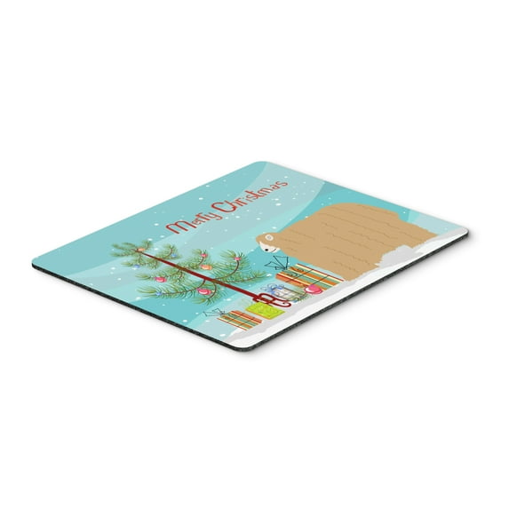 Carolines Treasures BB9338MP Lincoln Longwool Sheep Christmas Mouse Pad Hot Pad or Trivet Teal Large multicolor