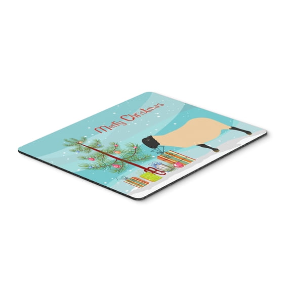 Carolines Treasures BB9339MP Suffolk Sheep Christmas Mouse Pad Hot Pad or Trivet Teal Large multicolor