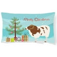 thumbnail image 1 of Carolines Treasures BB9342PW1216 Jacob Sheep Christmas Canvas Fabric Decorative Pillow, Teal, 12H x16W, multicolor, 1 of 3