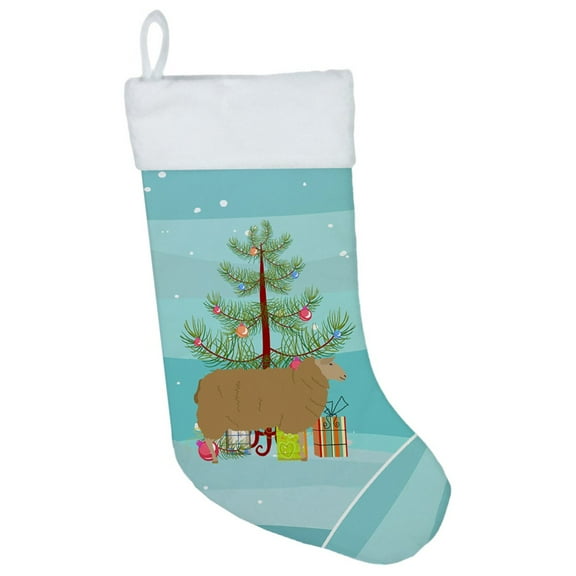 Carolines Treasures BB9344CS East Friesian Sheep Christmas Christmas Stocking Large multicolor