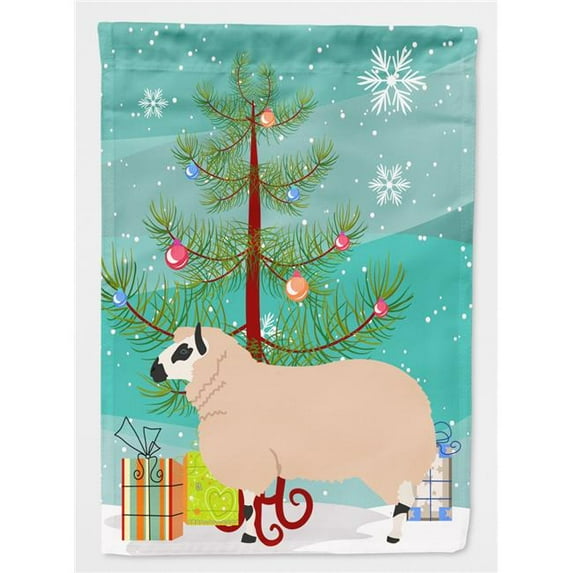Caroline's Treasures BB9346CHF Kerry Hill Sheep Christmas Flag Canvas House Size , Large, multicolor