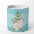 thumbnail image 1 of Carolines Treasures BB9350CDL 3.75 x 3.25 in. Unisex White Holland Turkey Christmas 10 oz Decorative Soy Candle, Teal, 1 of 5