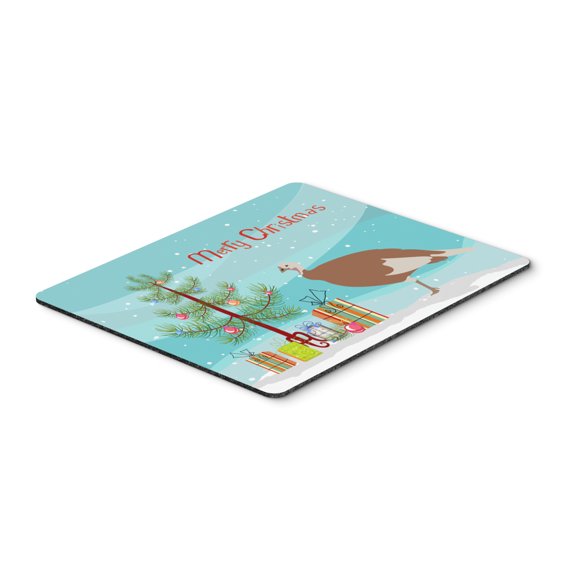 Carolines Treasures BB9351MP Jersey Buff Turkey Hen Christmas Mouse Pad Hot Pad or Trivet Teal Large multicolor