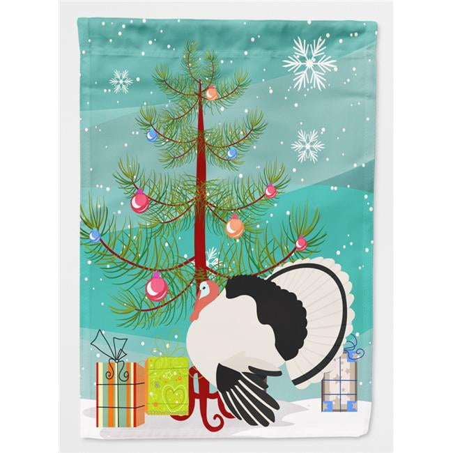 Royal Palm Turkey Christmas Flag Canvas House Size