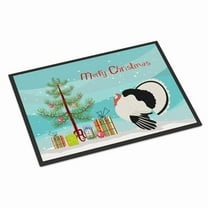 Caroline's Treasures BB9355MAT Royal Palm Turkey Christmas Door Mat, Indoor Rug or Outdoor Welcome Mat 18x27 Doormat ,