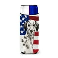 thumbnail image 1 of Carolines Treasures BB9380MUK Dalmatian Patriotic Michelob Ultra Hugger for slim cans  Slim Can multicolor, 1 of 3