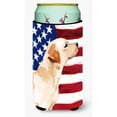 thumbnail image 1 of Carolines Treasures BB9388TBC Yellow Labrador 2 Patriotic Tall Boy Beverage Insulator Hugger  Tall Boy multicolor, 1 of 1